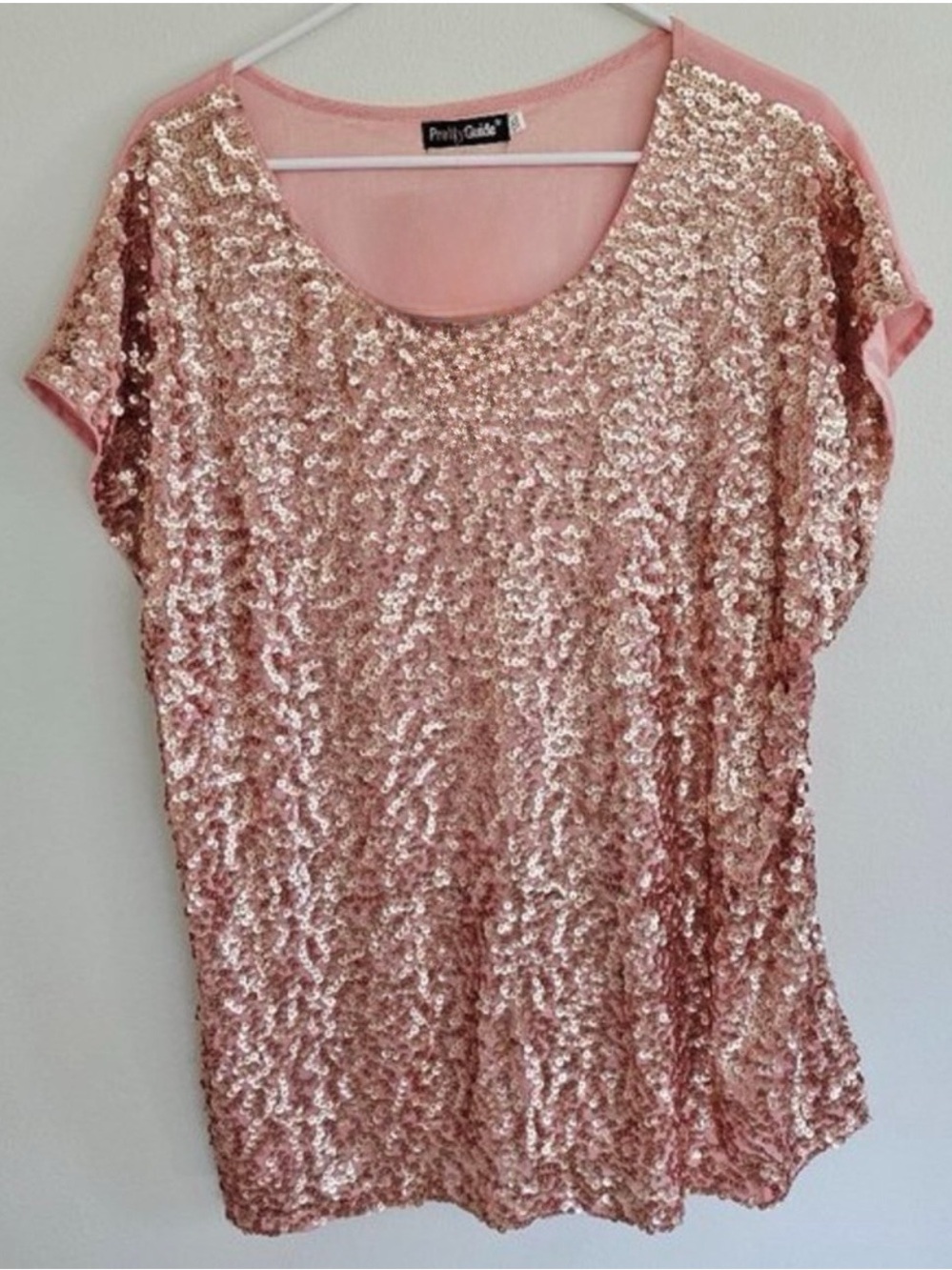 New Women's Sequin Party Top-XXL